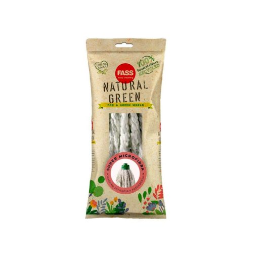 Natural Green felmosó mop mikrószálas, 160g