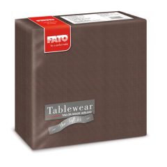 Fato Airlaid szalvéta 40x40 barna, 50 db/cs