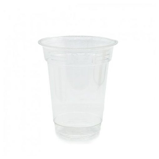 Műanyag pohár víztiszta, 3 dl, 50 db/csomag