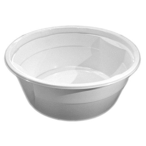 Party műanyag gulyás tányér, 500 ml, 50 db/ csomag