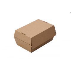 Hamburger papírdoboz 210x130x110mm, natur