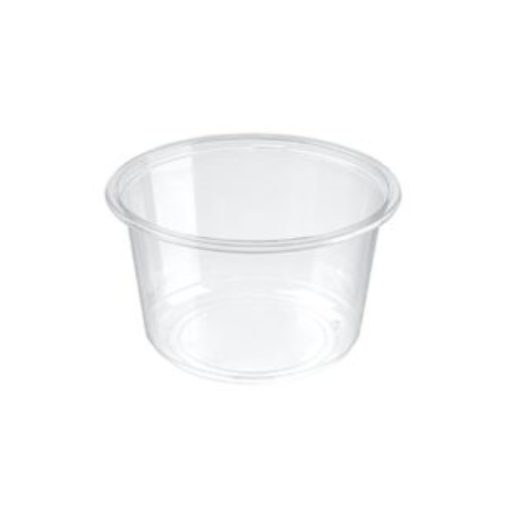 Kerek tálka alj 400 ml 101 mm átmérő, natúr, 100 db/cs