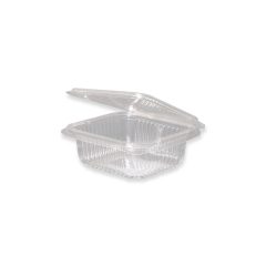 Salátás egybefedeles doboz 375 ml szögletes