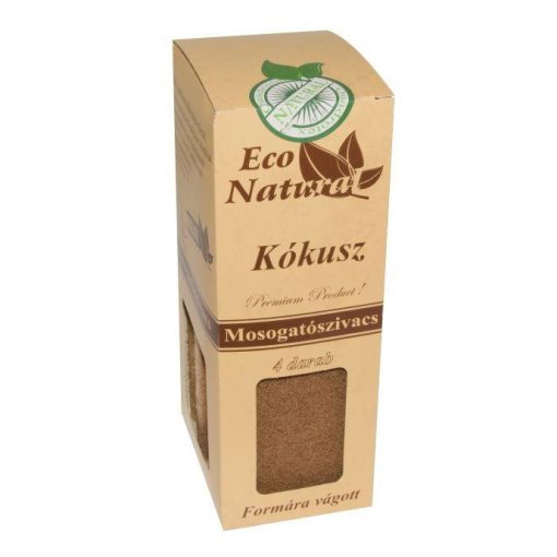 Eco natural mosogatószivacs Kókusz formázott 4 db-os