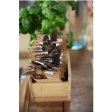 Duni szalvéta / evőeszköztartó bambusz, 18*12 cm