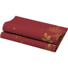 DuniSoft textilhatású szalvéta Graceful Holiday, 60 db/cs.