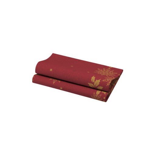 DuniSoft textilhatású szalvéta Graceful Holiday, 60 db/cs.