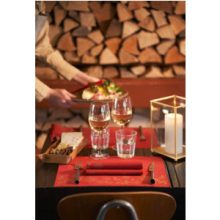 DuniSoft textilhatású szalvéta Graceful Holiday, 60 db/cs.