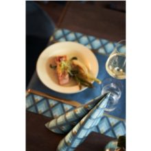 DuniSoft textilhatású szalvéta Festive Wonder 60 db/cs