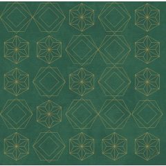   Dunisoft Star Green karácsonyi textilhatású szalvéta, 40*40