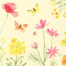 Duni Poppy Field papírszalvéta 33/3, 50 db