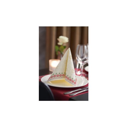 Dunisoft Bio textil szalvéta 40*40 Tradition, 60 db