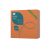 DuniSoft BIO textilhatású szalvéta Orange, 60 db/cs.
