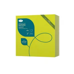 Dunisoft textilhatású szalvéta Kiwi 60db/ csomag