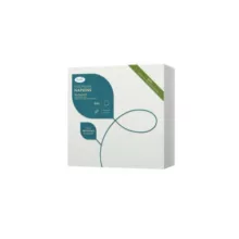 DuniSoft BIO textilhatású szalvéta Fehér, 60 db/cs.