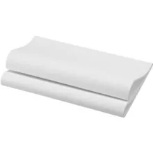 DuniSoft BIO textilhatású szalvéta Fehér, 60 db/cs.