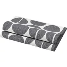 Dunisoft textilhatású szalvéta Shapes 60 db/cs