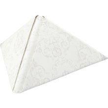 Dunilin szalvéta textilhatású Opulent White 45 db/cs