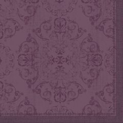 Dunilin szalvéta textilhatású Opulent Plum 45 db/cs