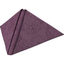 Dunilin szalvéta textilhatású Opulent Plum 45 db/cs