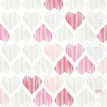 Duni szalvéta 3 rétegű 33x33 Amour 50 db/cs