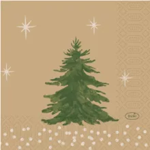 Duni szalvéta 3 rétegű 24x24 Humble Trees 50 db/cs