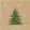 Duni szalvéta 3 rétegű 24x24 Humble Trees 50 db/cs