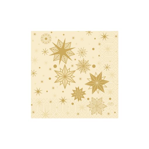 Duni szalvéta 3 rétegű 33x33 stargazing cream