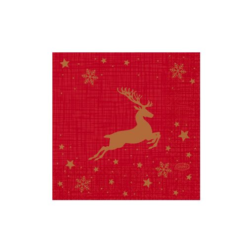 Duni papírszalvéta 24*24, Shinner Trees