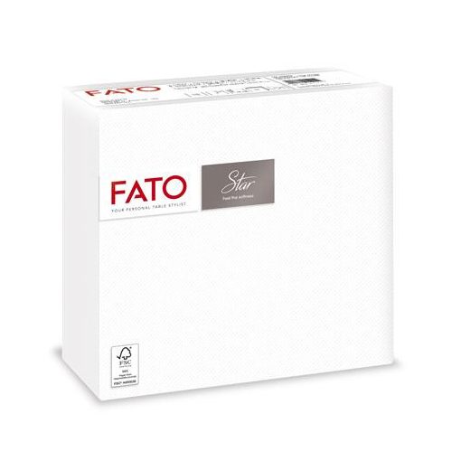 Fato Star szalvéta fehér 40 db/cs