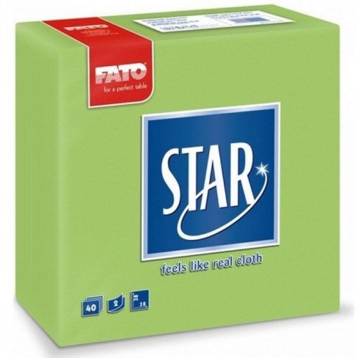 Fato Star szalvéta almazöld 40 db/cs
