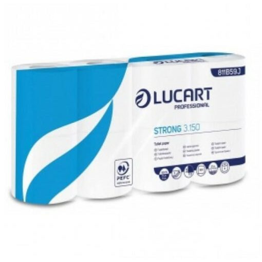Lucart Strong 3.1 kistek. toalettpapír 3. 8x8tek./karton