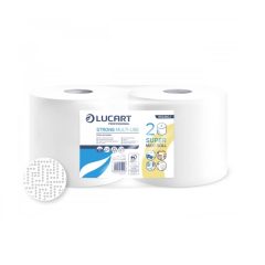   Lucart Strong Multi-Use ip.törlő tekercs, 2 r. fehér, 175 m, 760 lap/tek