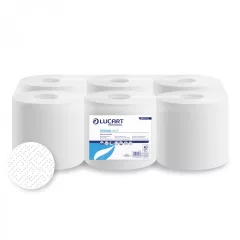 Lucart Strong 19CF tekercses kéztörlő, 6 tekercs/karton