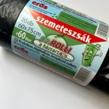 Szemeteszsák 60x75, 60L, erős, 19M
