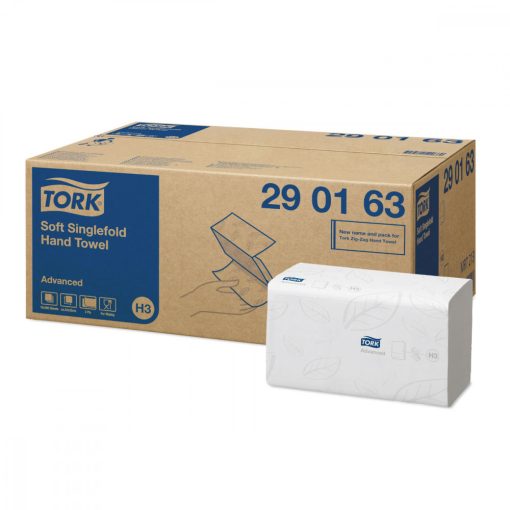 Tork Soft Singlefold kéztörlő, 15 csomag/#