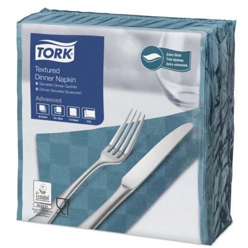 Tork Nexxstyle Dinner szalvéta kékeszöld