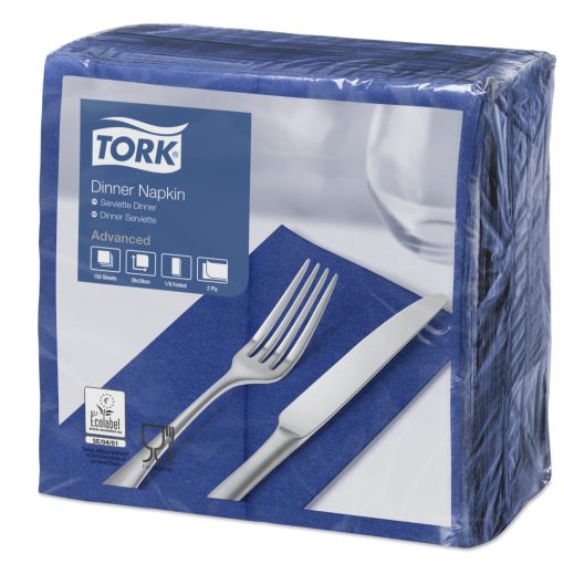 Tork Dinner szalvéta sötétkék, 2r.