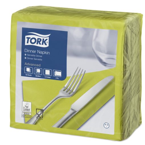 Tork Dinner szalvéta lime