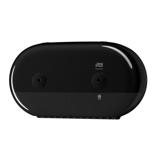 Tork SmartOne Mini duplatekercses toalettpapír adagoló - fekete